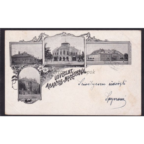 Aranyosmarót régi képeslapon 1899
