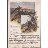 Árva Váralja felvidéki képeslapon 1902