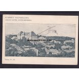 Budapest régi képeslapon. Svábhegy nagy szálloda. Feladva 1915