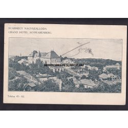   Budapest régi képeslapon. Svábhegy nagy szálloda. Feladva 1915