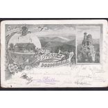 Dobogókő turistaház régi képeslapon