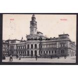 Arad régi képeslapon. Városháza, feladva 1913-ban