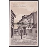 Rózsahegy régi képeslapon. Rózsahegy, Király utca. Kiadja Valuch János papírkereskedése.