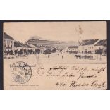 Szepesváralja, Spisské Podhradie látkép régi felvidéki képeslapon