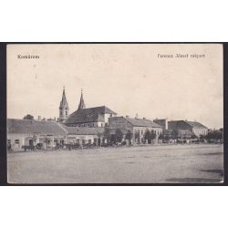 Komárom régi képeslapon, Ferencz József rakpart