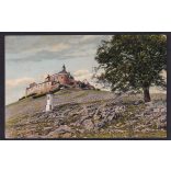 Krasznahorkaváraljai vár régi felvidéki képeslapon