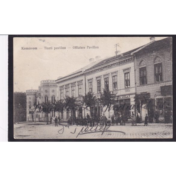 Komárom régi képeslapon, Tiszti pavilon