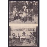 Fót, Pest megye. Betegek, aggok ingyen ebédje. Faragó fotó Újpest.