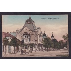 Gödöllő, Ferenc József tér régi képeslapon