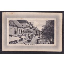 Győr Széchenyi tér képeslapon