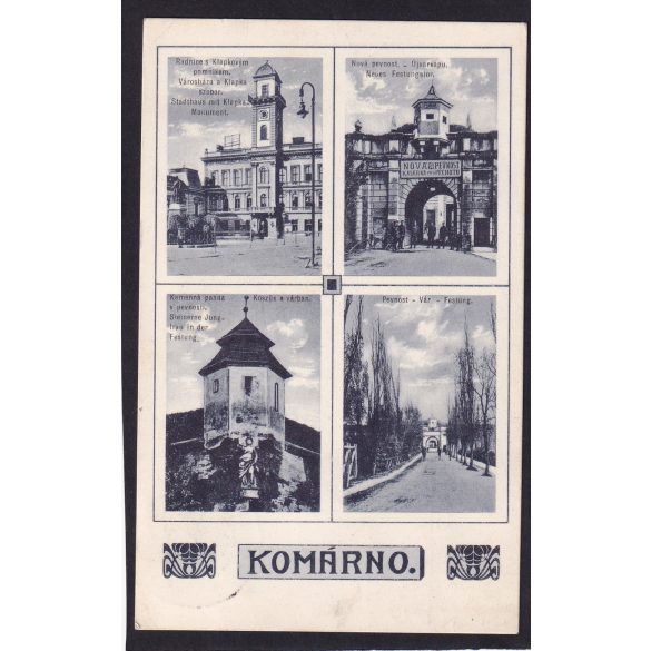Komárno régi képeslapon 1927
