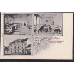   Kőszeg evangélikus leánynevelő intézet hálóterem, ebédlő