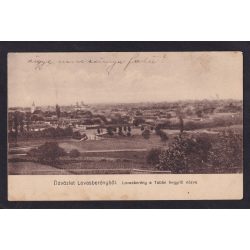   Lovasberény régi képeslapon. Tabán hegyről nézve. Feladva 1921. Kiadja Vértes Károly