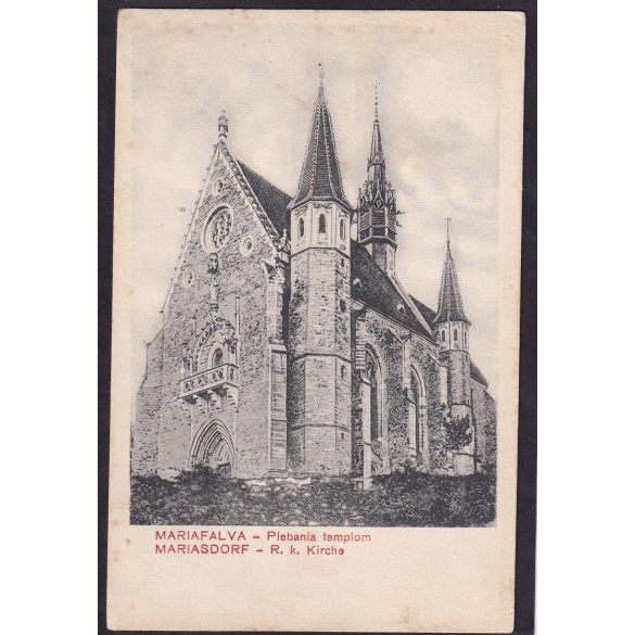 Máriafalva, Mariasdorf, plébánia templom, Kirnbauer Ott kiadása