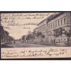 Mezőtúr régi képeslapon, Kossuth utca