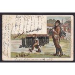 Miskolc régi képeslapon. "A 999-ik" Gedeon András kiadása 1902,