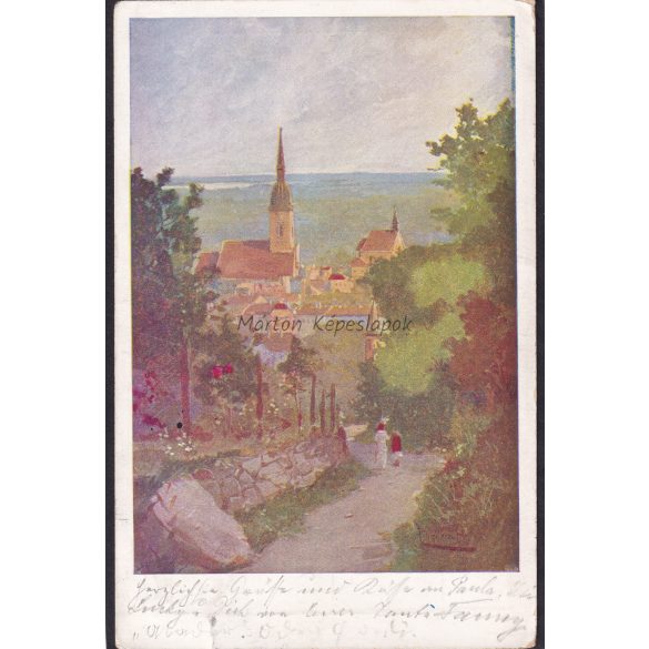 Pozsony régi képeslapon 1917