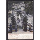 Pozsony, Pressburg Lourdi Mária, 1905. G. Duschinsky kiadása