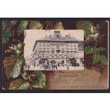 Szatmárnémeti Kereskedelmi bank palota. Lővy M kiadása. 