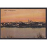 Szatmárnémeti látkép a Szamos felől