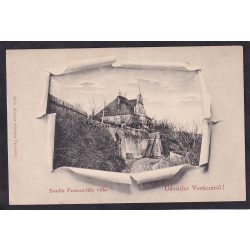 Verőce régi képeslapon, Svadló Ferenc féle villa